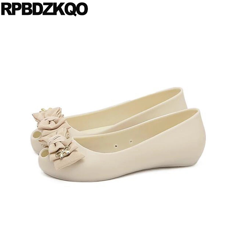 Голова рыбы надевать плоские Японский дам 2017 лук розовый Дешевая обувь фарфора