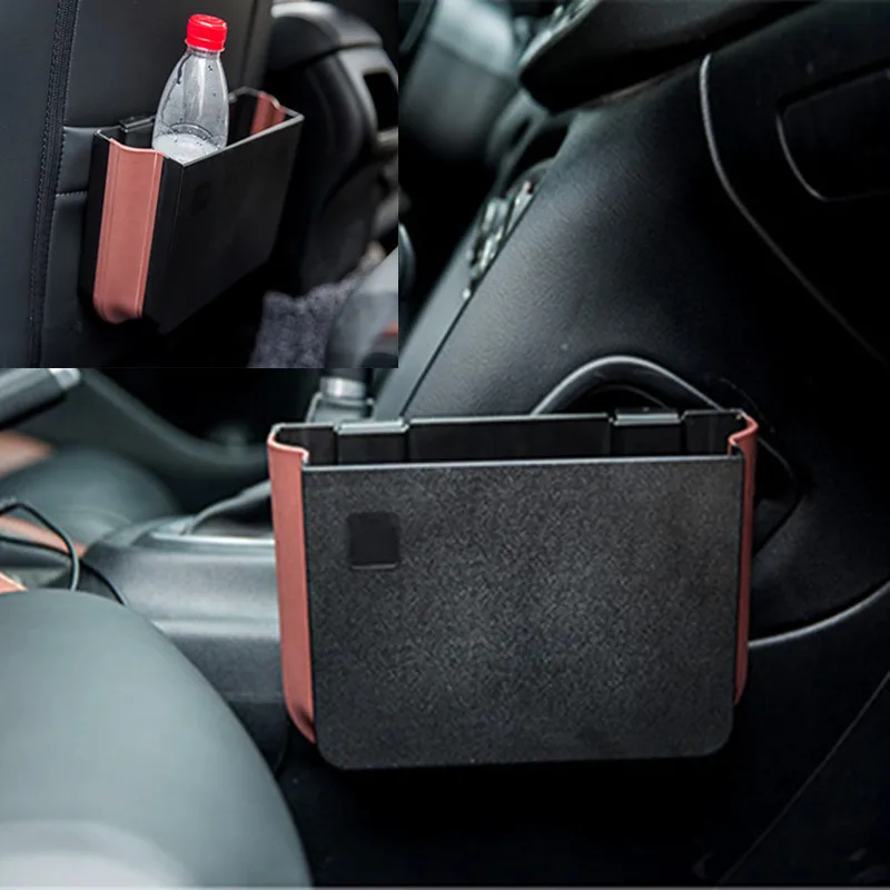 Foldable seat back bin storage box flexible trash can Car Styling for Lexus rx350 rx gs is250 gs300 rx300 nx rx330 accessories | Автомобили