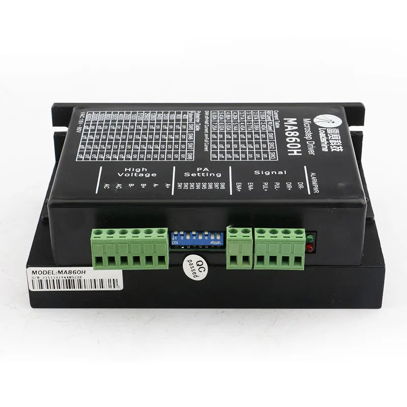 Драйвер микрошагового двигателя LeadShine MA860H 2/4 фазный шаговый драйвер VAC18V 80V NEMA