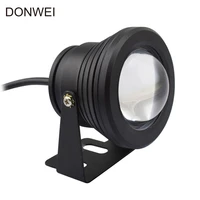 donwei 10w acdc 12v underwater led light high waterproof ip68 landscape lights for fountain pool lawn warm white cool white