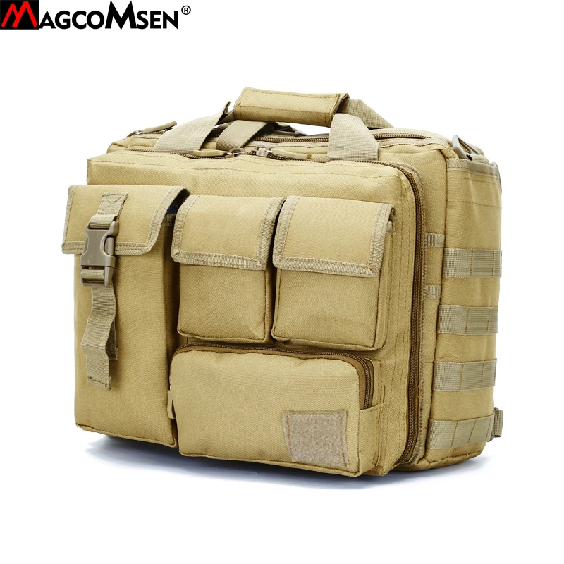 MAGCOMSEN, 36x25x29 см, классический мужской портфель, нейлоновые прочные сумки для ноутбука, компьютера, мужские камуфляжные военные армейские рабочие сумки, AG-LM-01