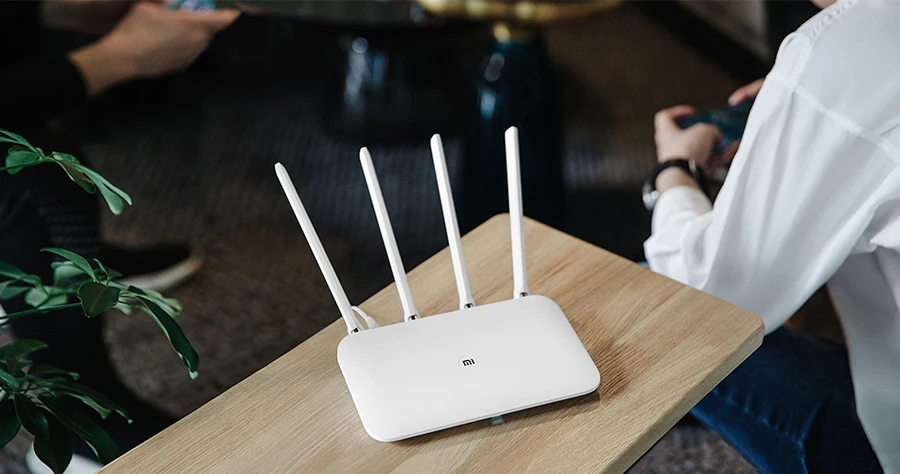 Xiaomi mi роутер 4 беспроводной 1167 Мбит/с двухдиапазонный 5 ГГц Wi-Fi 802,11 ac четыре антенны двухъядерный mi Net подключение одним ключом