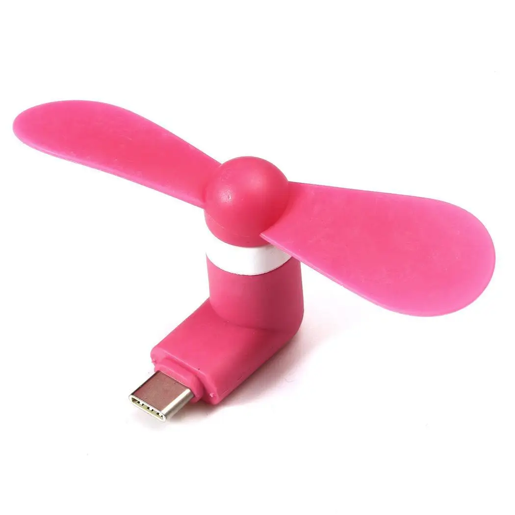 Mini USB Fan Portable Summer Air Cooling Ventilator Cell Phone Electric Rotary Vane Cooler For Letv With OTG Function | Бытовая техника