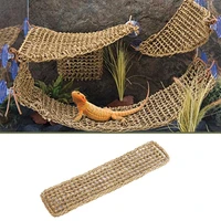 seaweed lizard hammock swing pet lounger reptile toy hanging bed mat small hermit crabs geckos bed mats pet reptile accessories