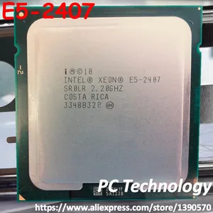 E5 2407 Original Intel Xeon E5-2407 2.20GHZ 4-Core 10M Cache DDR3 1066MHz FSB FCLGA1356 TPD 80W free shipping
