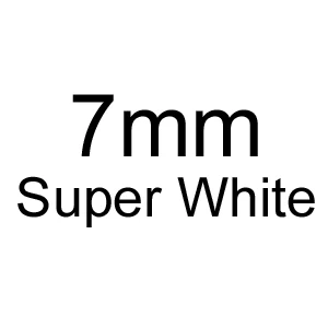 7mm-Super white D-J цвет 7 мм белый муассаниты камень свободные муассаниты 3,0 карат для обручального кольца - Цвет: 7mm-Super white