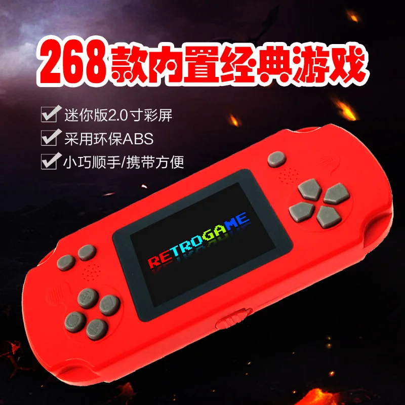 2019 Модернизированный Ретро игровой консоли 64bit 2 0 дюйма Портативный мини-Ручные