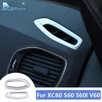 air conditioning vent outlet frame for volvo s60 s60l xc60 v60 accessories 2012 2013 2014 2015 2016 2017 sticker interior trim