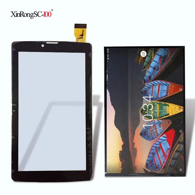 Сенсорный ЖК дисплей для 7 &quot сенсорный экран панель планшета BQ 7083G дигитайзер