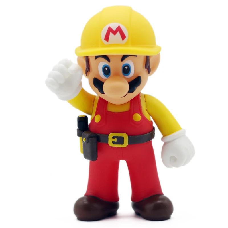 Игры Super Mario Bros сантехников современный дизайн ПВХ фигурку Коллекционная модель