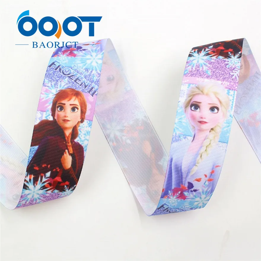 I-19703-1575 OOOT BAORJCT I-19518-1274, 38 мм 10 ярдов мультфильм термотрансферные печатные корсажные ленты, ленты ремесла, лук колпачок DIY аксессуары - Цвет: I-19703-1575