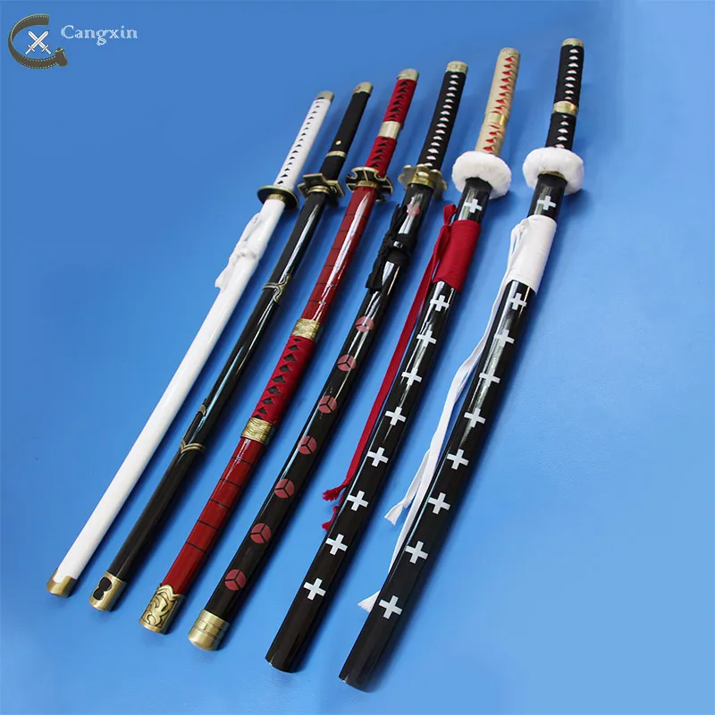 Cosplay steel Sword knife blade hapanese katana weapon Props One Piece Roronoa Zoro Trafalgar Law Anime shipping free | Дом и сад