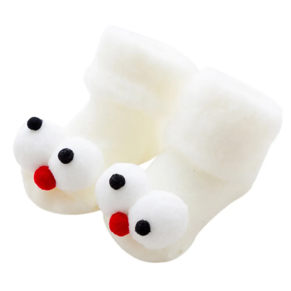 2018 new clothing Cartoon Fluffy Long Eyes Newborn Baby Girls Boys Anti-Slip Socks Slipper Shoes Boots kids clothes sports #WS | Детская