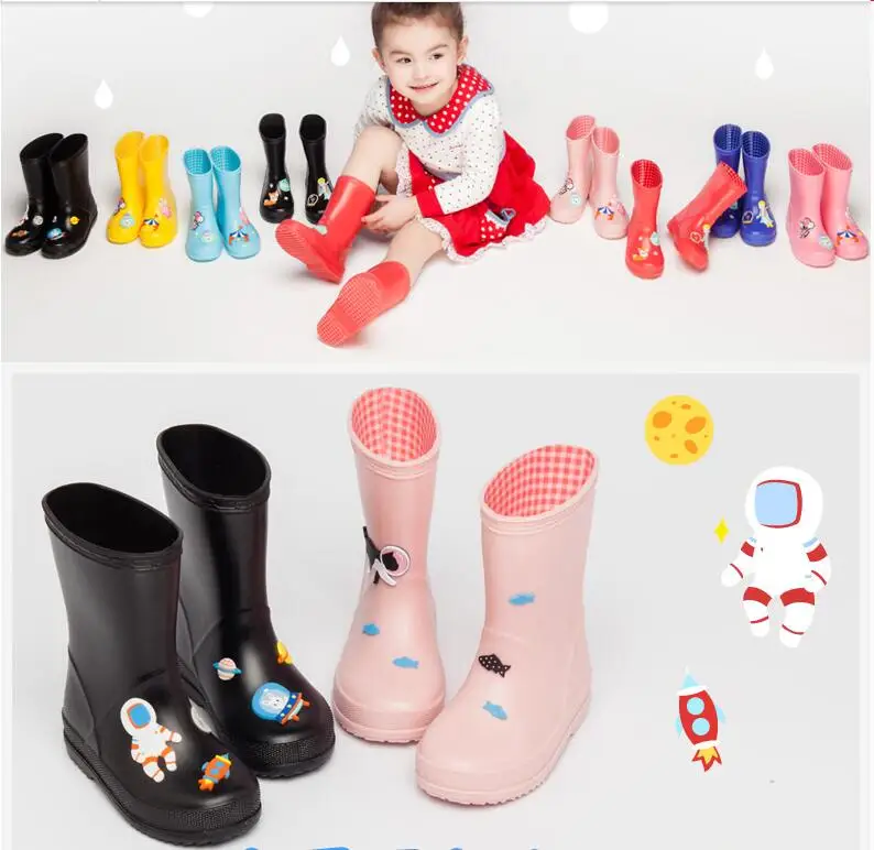Free shipping 2020 Children's shoes snow Boots Girls rubber winter Rain boots Baby girls Boys | Детская одежда и обувь