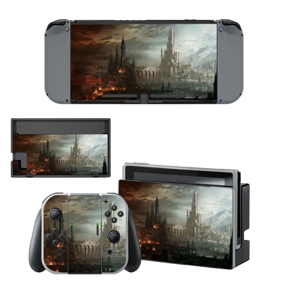 Легенда о Зельде Наклейка Виниловые наклейки на кожу для nintendo Switch NS консоль+ контроллер+ подставка держатель Защитная Наклейка