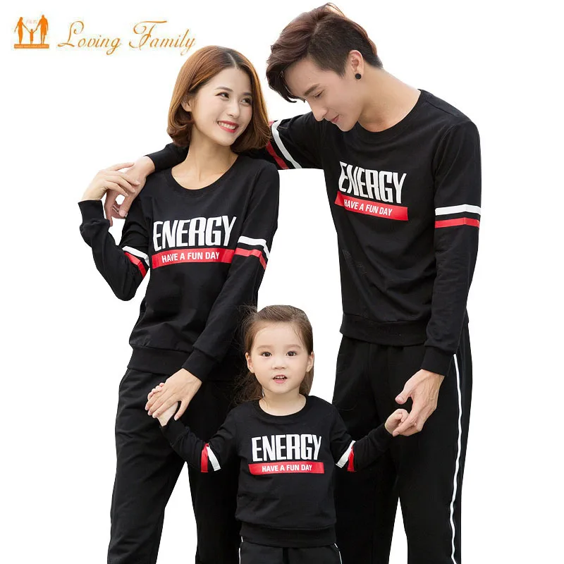 Семейные комплекты Коллекция 2020 года Сезон осень Одежда для всей семьи мамы