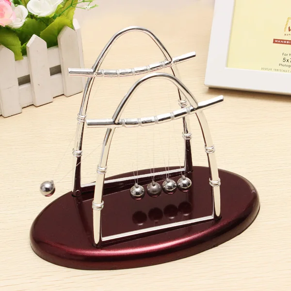 Настольная игрушка в форме дуги Newton's Cradle Balance Balls Science Puzzle | Игрушки и хобби