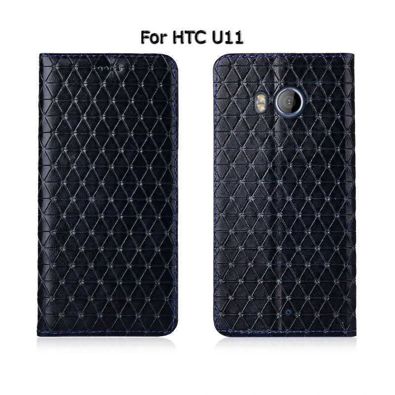Топ чехол для телефона из натуральной кожи для htc U11 Life Plus EYEs/htc U12 Plus U12+ откидной Магнитный кронштейн сумка для карт чехол для телефона
