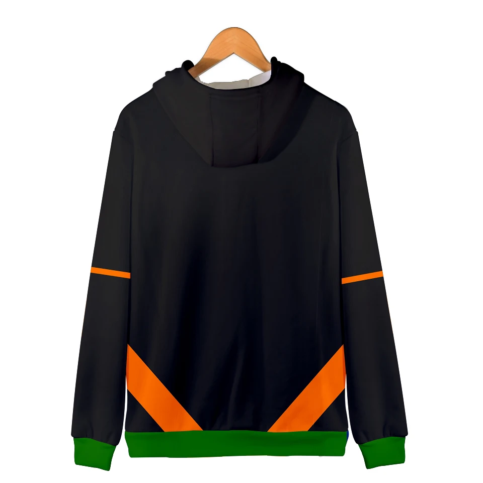 

3D MY HERO ACADEMIA Hoodies Women/Men Printed Thicker Fluff Warm Fashion Chinese Zipper Sweatshirt Coat Sudaderas