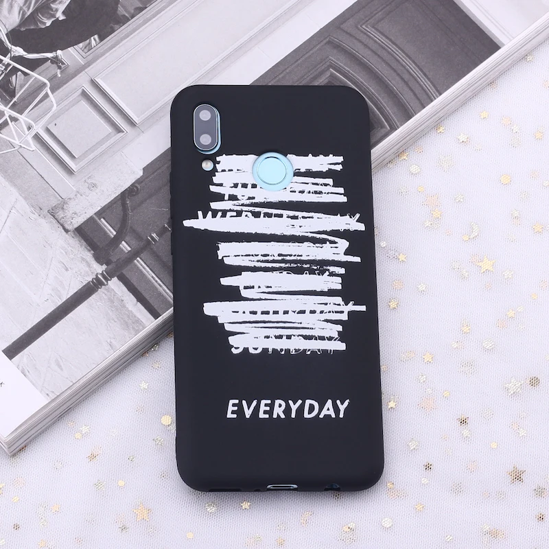 

For Huawei Honor Mate 10 20 Nova P20 P30 P Smart Quotes Memes Faith Jesus Candy Silicone Phone Case Cover Capa Fundas