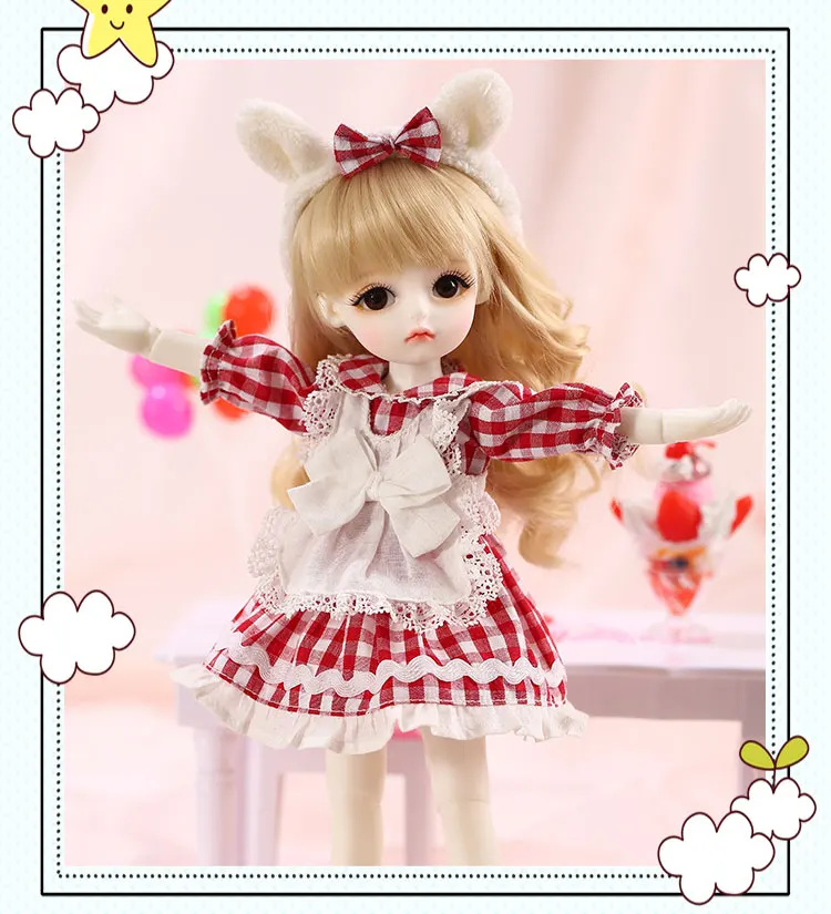 Linachouchou ангельская Мелисса костюм полный набор bjd sd 1/6 napi bid lati или кукла для девочек yosd littlefee Смола игрушки бесплатные глаза
