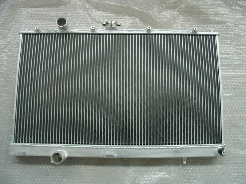 Новый алюминиевый радиатор для Mitsubishi LANCER EVO 4 5 6 96-00 MT TURBO 97 98 99 00 + два вентилятора |