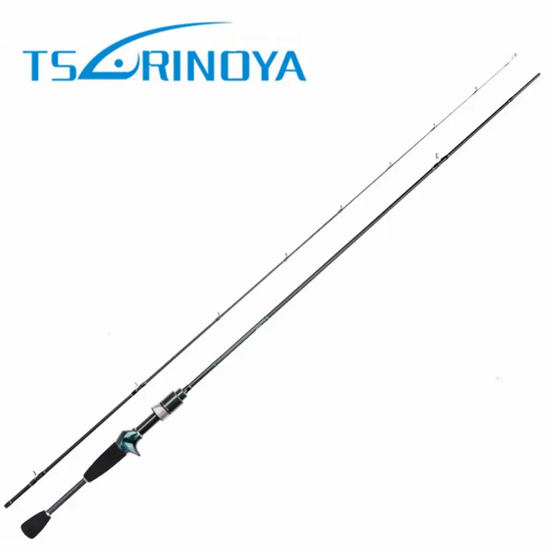 Рыболовная удочка TSURINOYA 1 89 м UL для заброса приманки аксессуары FUJI Toray 30T