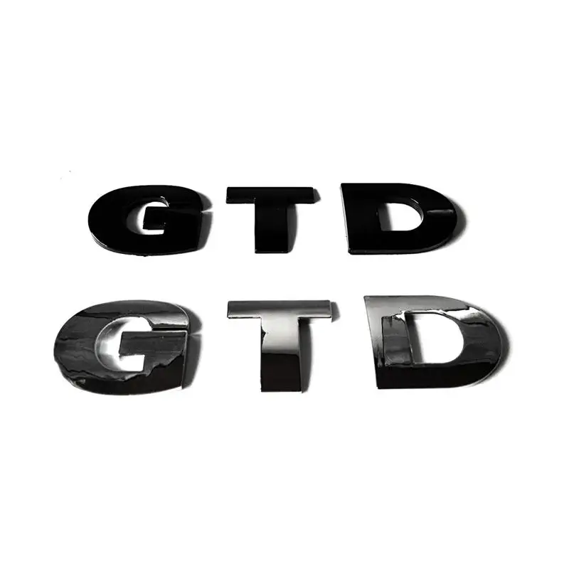 100 шт./партия пластиковые 3d эмблемы GTD для автомобиля|emblem badge|car emblemcar badge |