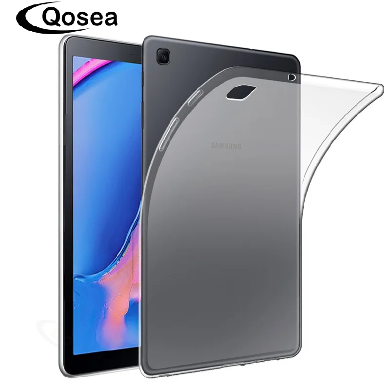 Qosea для Samsung Galaxy Tab A 8 0 дюймов чехол силиконовый мягкий TPU стол PC S4 10 5 1 2019 S5E