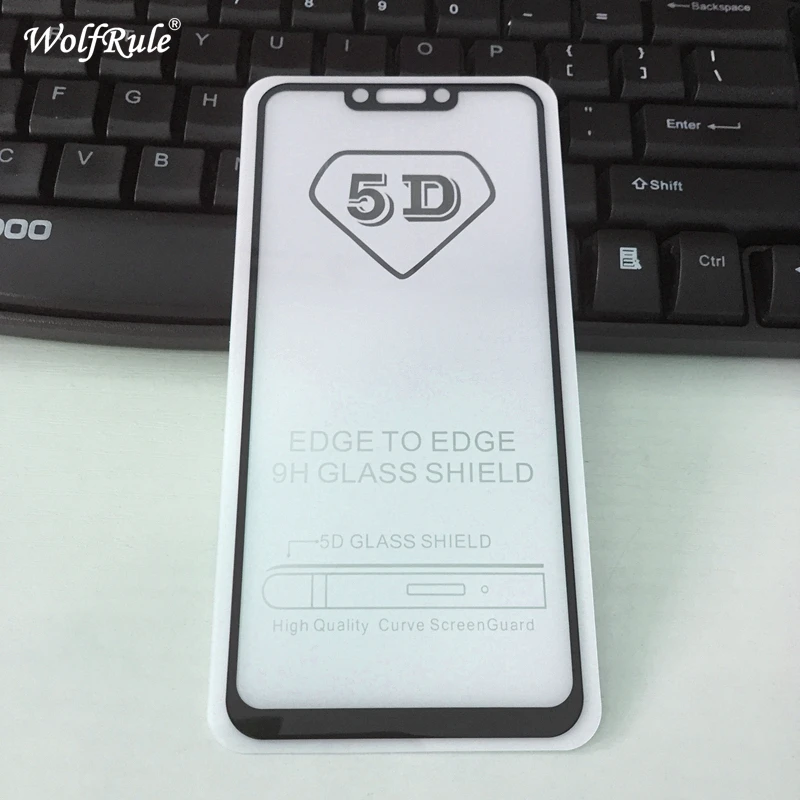 5D полное покрытие клеем закаленное стекло Huawei Nova 3i Защитная пленка для экрана