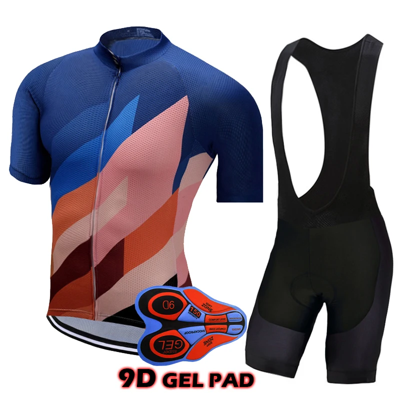 2018 Pro Team короткий рукав Ropa Ciclismo комплект для велоспорта горный велосипед
