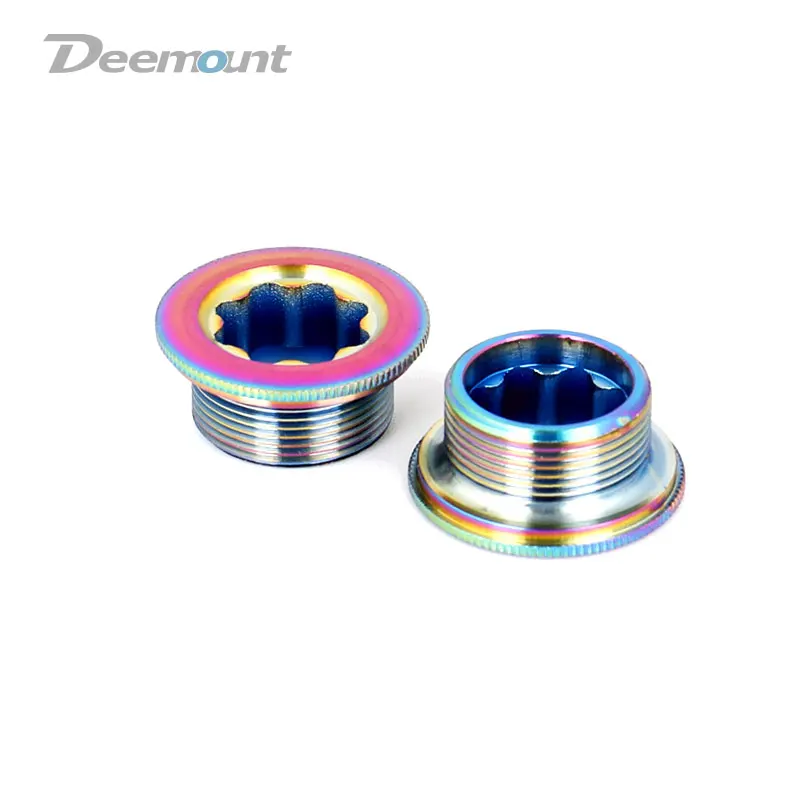 Radiant 2PCS Deemount титановый сплав TC4 болт M20* 8 мм для нижнего кронштейна рукоятки Шатунов велосипед Ti винты SCW-011 3 цвета - Цвет: Radiant 2PCS