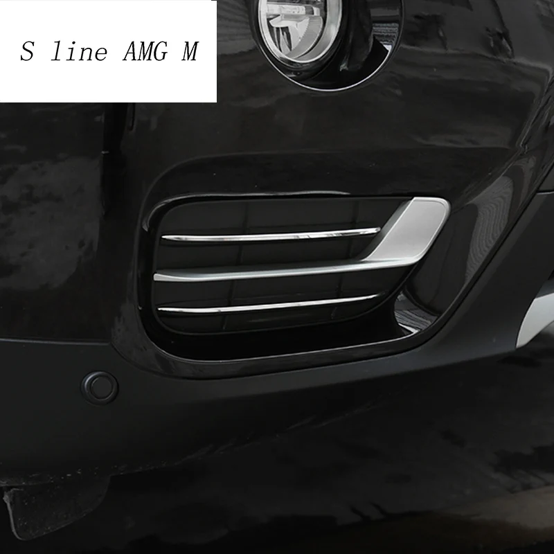 Стайлинг автомобиля передняя противотуманная фара крышка решетка планки