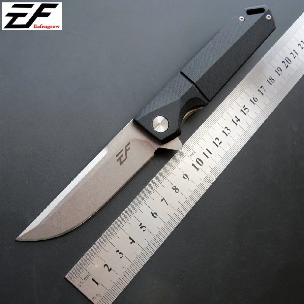 Eafengrow EF71 58-60HRC D2 лезвие G10 ручка складной нож инструмент для выживания кемпинга