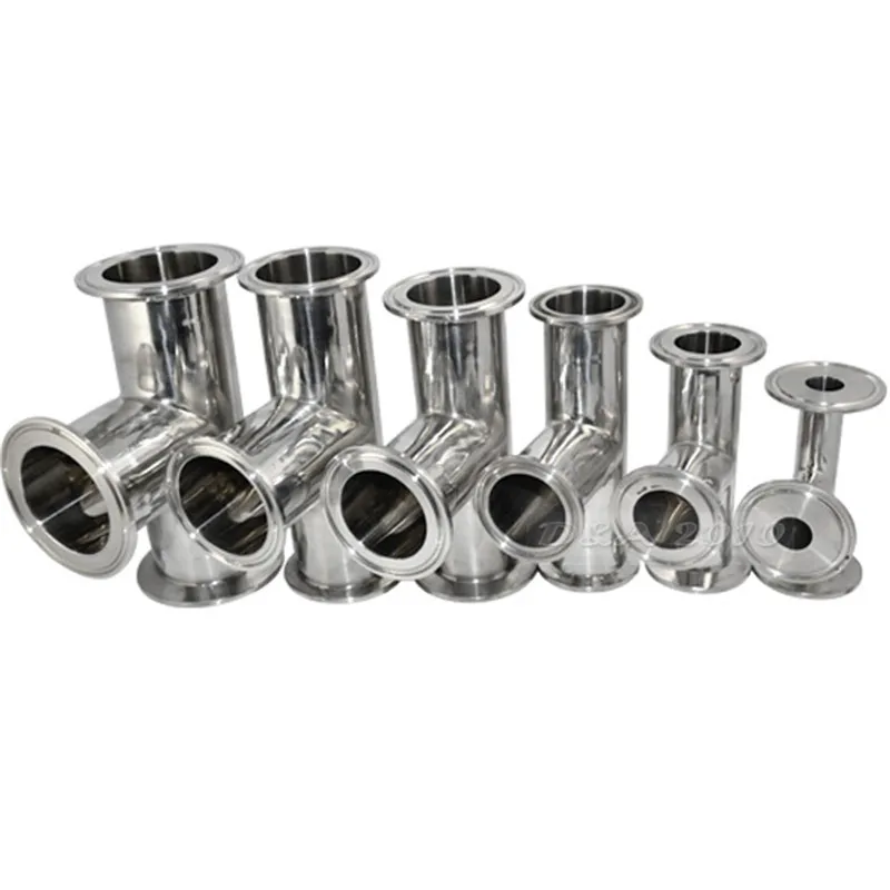 

MEGAIRON SS316 Stainless Steel 3/4" 19mm Sanitary Tri Clamp 3 Way Tee Weld Ferrule OD 50.5mm Connector Pipe Fitting fit 1.5"