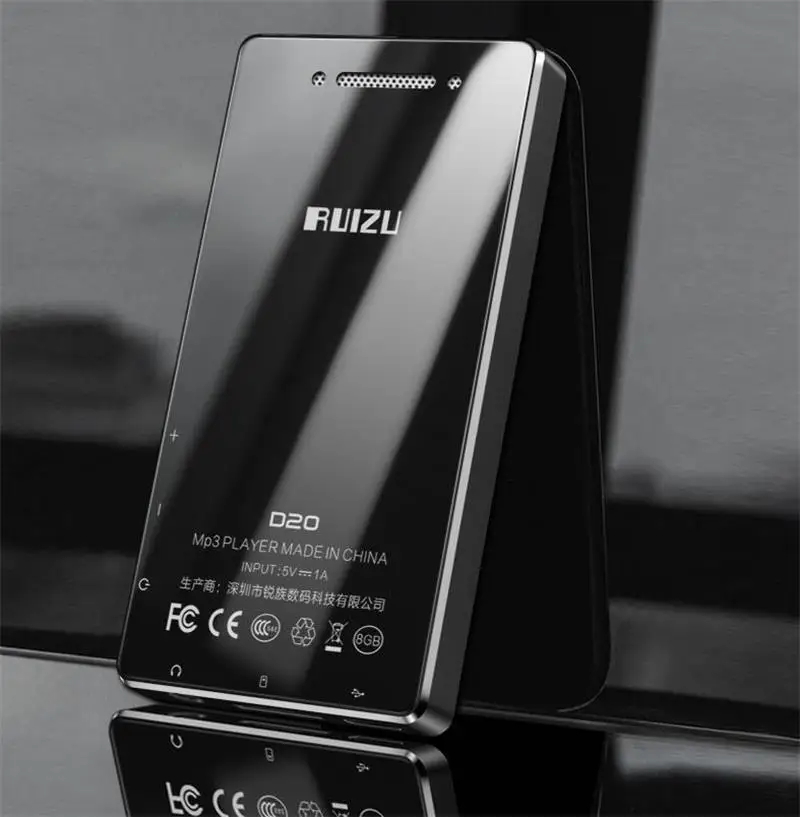 Новинка 2021 г. mp3 плеер RUIZU D20 с Полноразмерным сенсорным экраном 3 0 дюйма HIFI