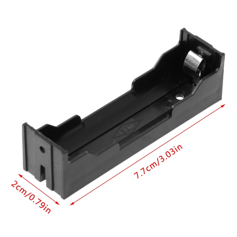 5 шт./компл. DIY ABS ящик для хранения 2 контактный держатель чехол 1x Li Ion 18650 3 7 В