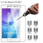 Для Huawei Y5 2017 Huawei Y6 2017 MYA-L22 MYA-L03 MYA-L23 MYA-L02 0,26 мм с уровнем твердости 9H 2.5D Защитная пленка для экрана из закаленного стекла защитная пленка