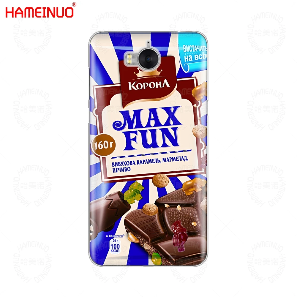 HAMEINUO Аленка бар с изображением шоколада wonka nutella Чехол для мобильного телефона чехол для huawei honor 3C 4X 4C 5C 5X6 7 Y3 Y6 Y5 2 II Y560 - Цвет: 61627