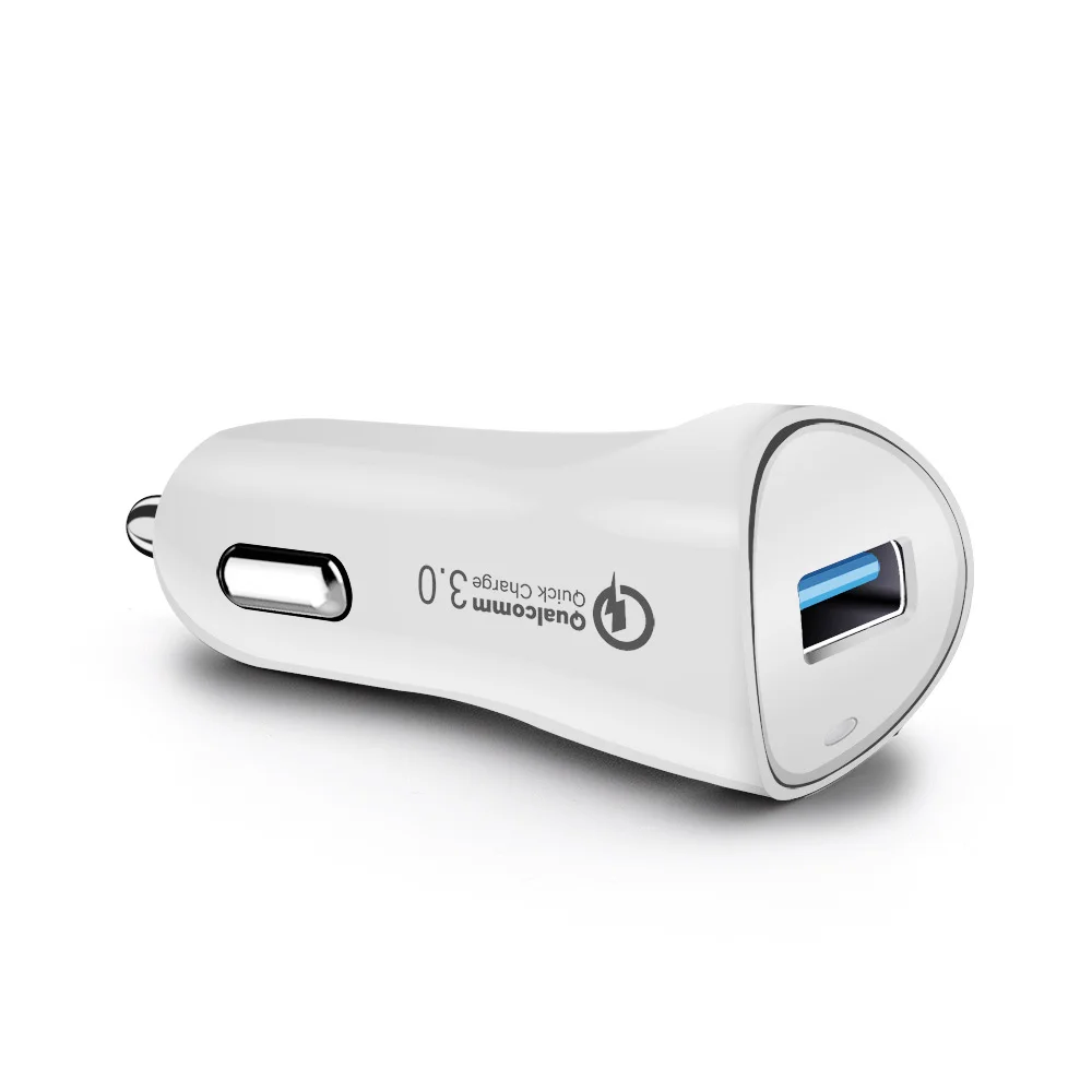 Автомобильное зарядное устройство DCAE Quick Charge 5V 3A QC 3,0 Turbo быстрая зарядка автомобильное зарядное устройство USB Автомобильное зарядное устройство для мобильного телефона iPhone Xiaomi HUAWEI