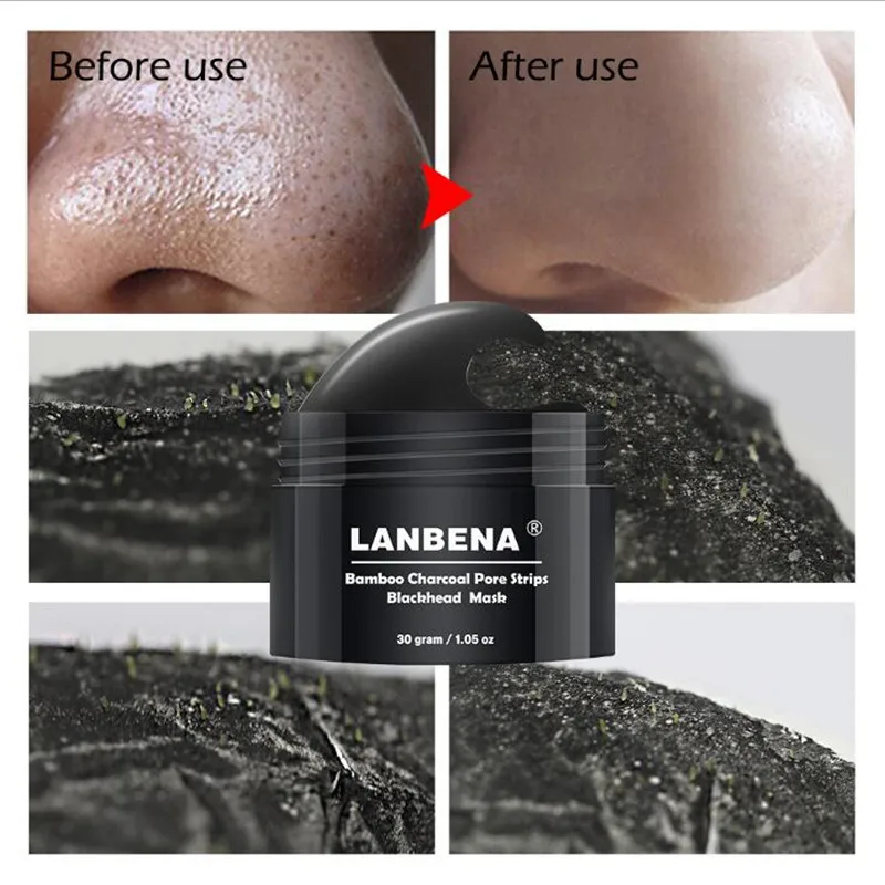 LANBENA для устранения черных точек нос черный Peel маска лечение акне пор Газа off Mask