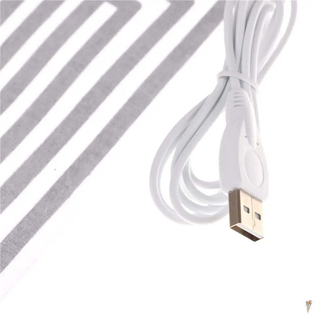 Нагревательный элемент USB подогрев пленки стельки с подогревом 8*18 см зимние