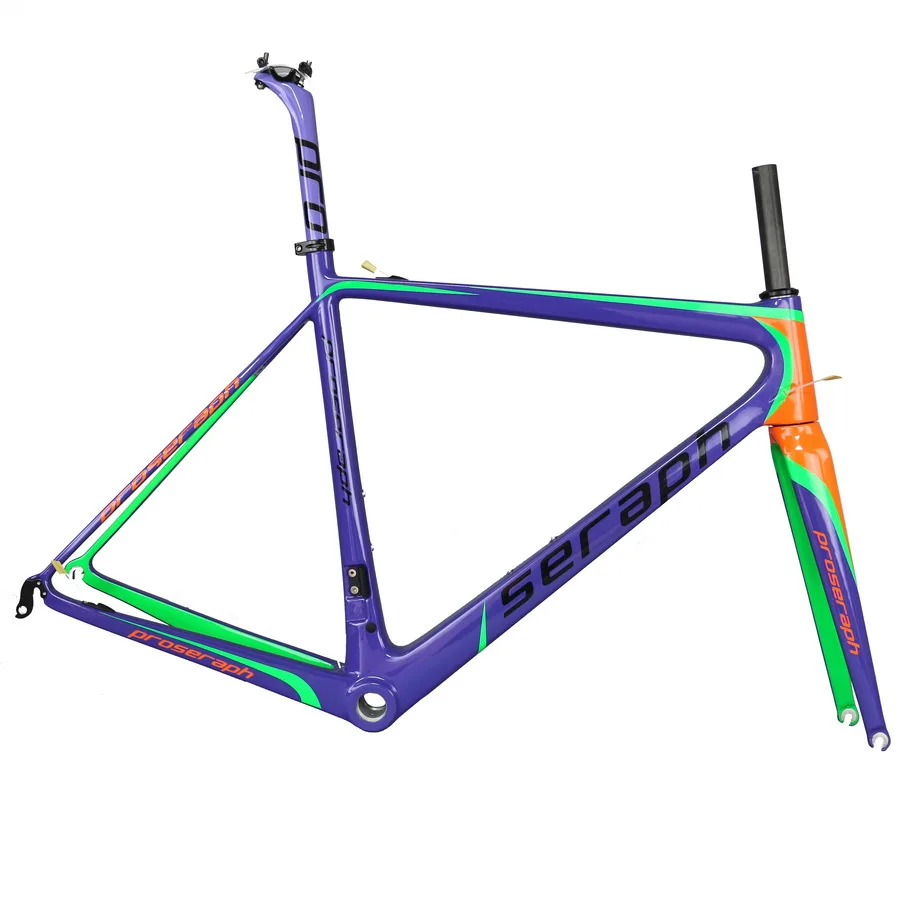 

2019 Lightweight SERAPH Toray carbon fiber T1000 Road Cycling Frameset Di2 road Bicycle Frame fm686