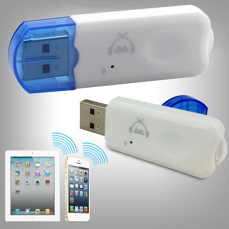 USB Bluetooth V2.1 Аудио стерео приемник беспроводной гарнитуры адаптер A2DP ключ