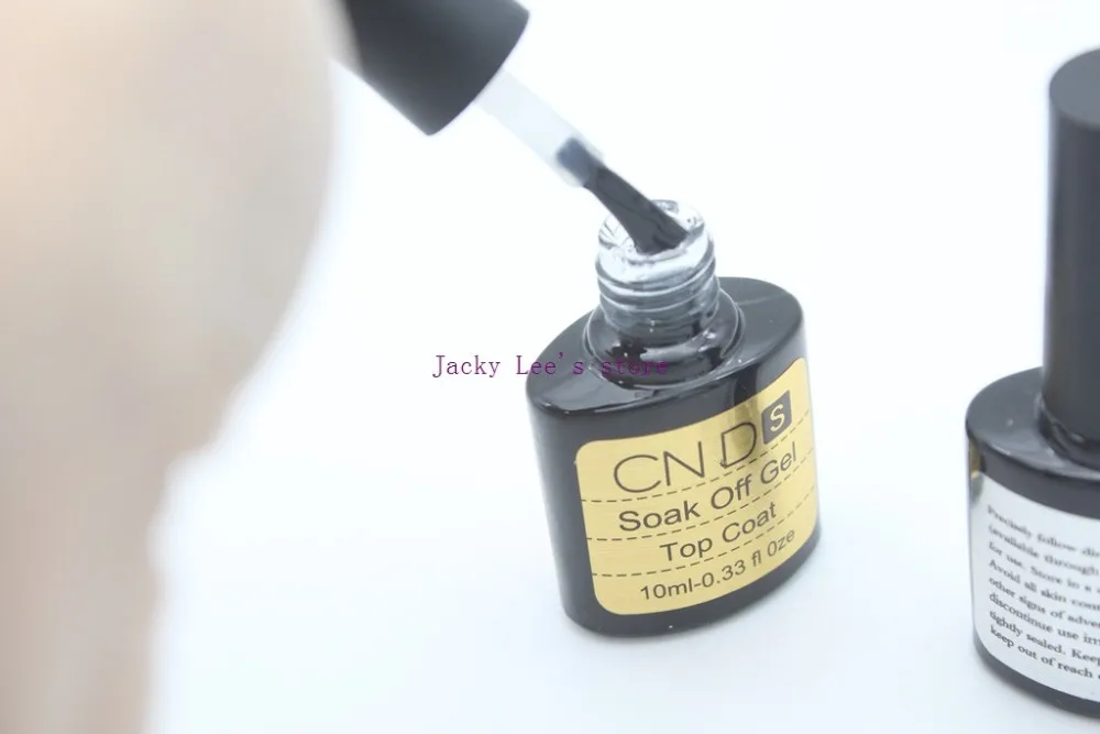 1 шт. CNDS Гель-лак для ногтей Soak Off UV верхнее покрытие УФ-Базовое покрытие Новое поступление дизайн ногтей хорошее качество 10 мл лаковое гелевое покрытие для ногтей