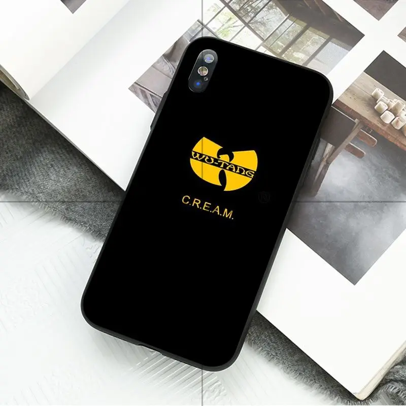 Ruicaica Wu-Tang Wu Tang клана ультра ТПУ Мягкий силиконовый чехол для телефона чехол для Apple iPhone 8 7 6 6 S Plus X XS Макс 5 5S SE XR крышка