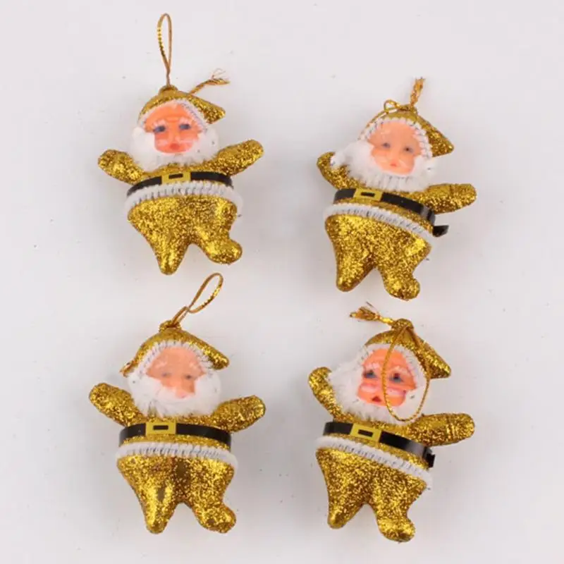 36 шт. украшения Мини Блеск висит кулон в форме колокольчика Рождественская елка