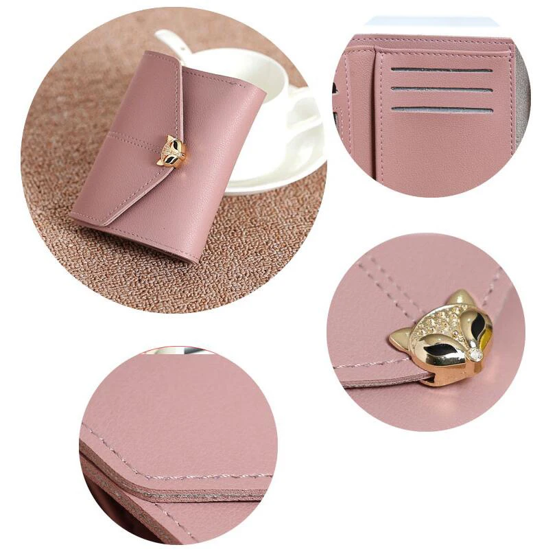 Короткий женский кошелек женские кошельки хорошее качество сумочка с