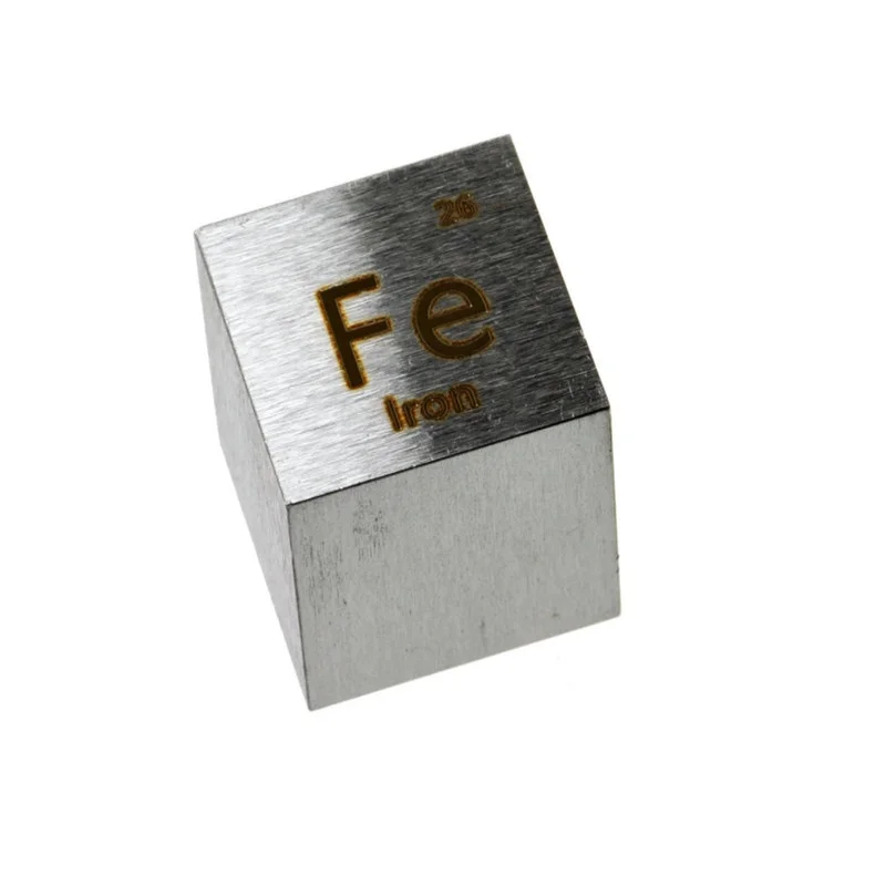 Iron cube Металлы и элементы кубики с промежуточной таблицей длина стороны 10 мм W≥99. 95% высокая плотность Elemental collectionC Al Ni Ti Mo Cu Fe Sn Cr B - Цвет: Iron cube