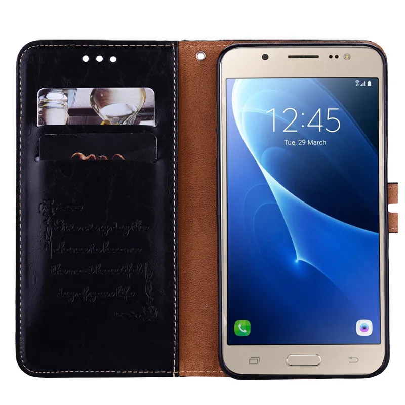 Чехол для телефона samsung Galaxy J5, чехол J510 SM-J510F J510FN, откидной кожаный кошелек, чехол для Funda samsung J5, откидной Чехол